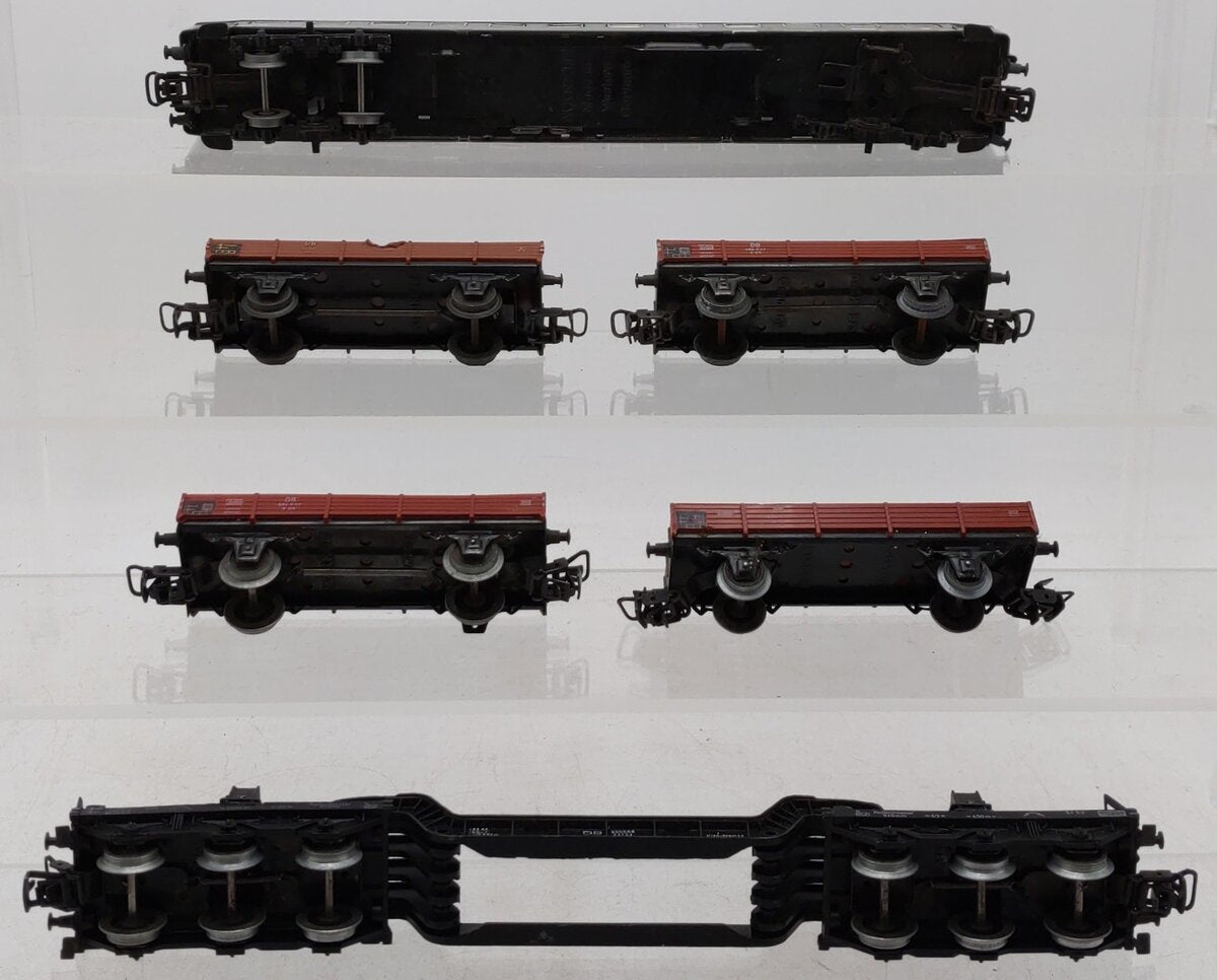 Marklin HO Scale German Federal Railway Assorted Freight Cars [6]/Box