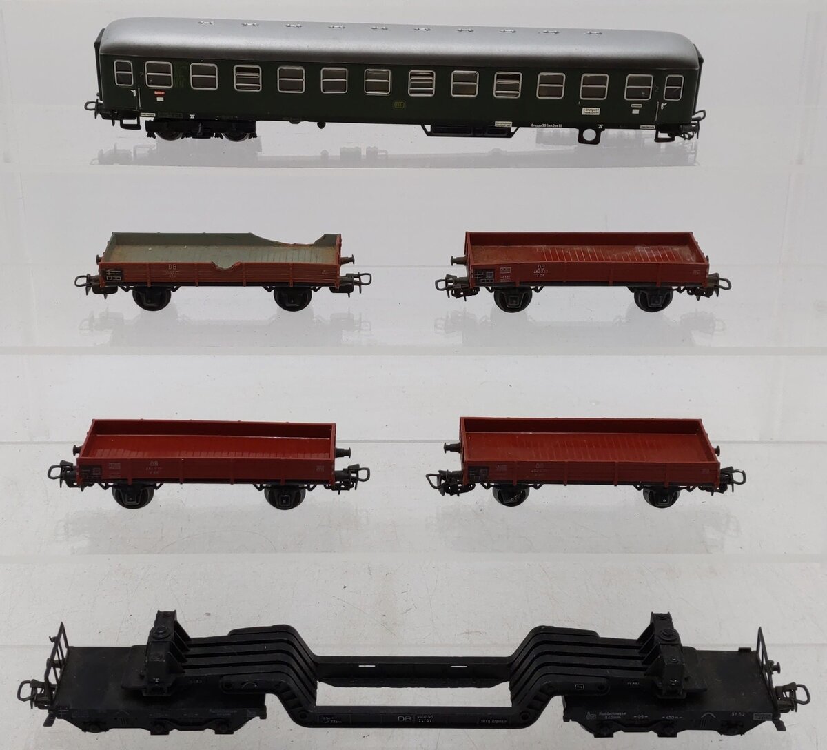 Marklin HO Scale German Federal Railway Assorted Freight Cars [6]/Box