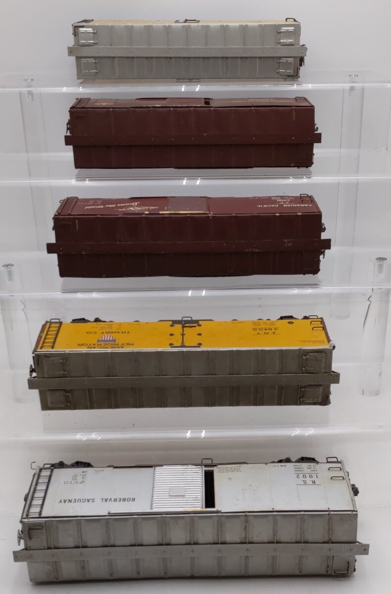 Atlas/Others O Scale 2Rail Custom Freight Cars #50379,2500,36400,466351,1002 [5] VG