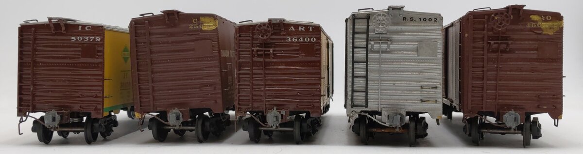 Atlas/Others O Scale 2Rail Custom Freight Cars #50379,2500,36400,466351,1002 [5] VG