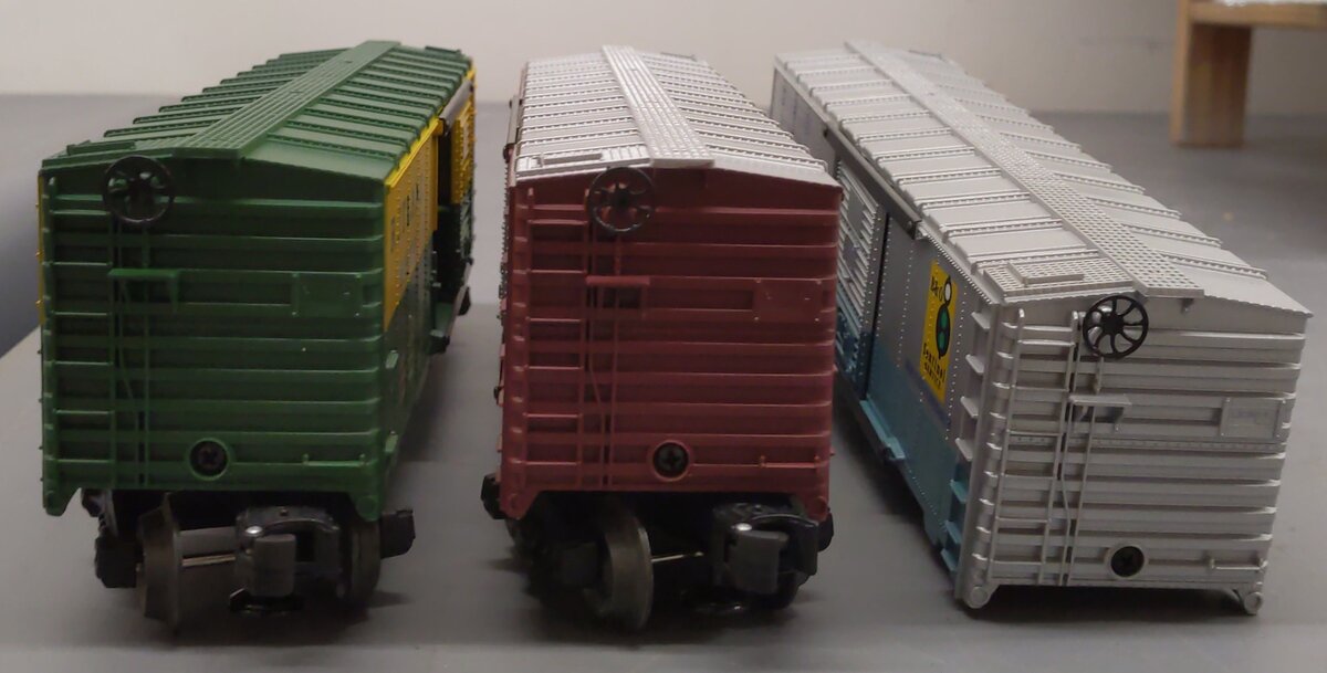 Lionel 6-19276 O Gauge 6464 Boxcar Series V (Set of 3) VG/Box