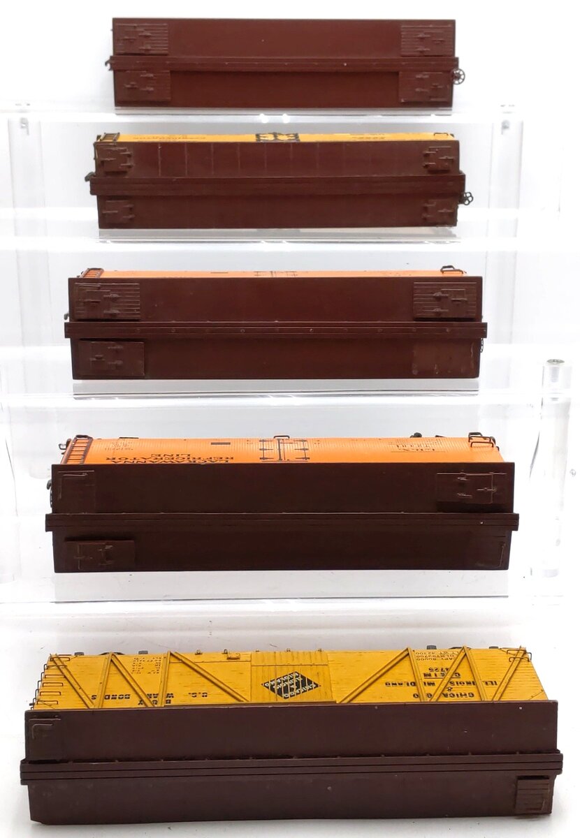 K-Line/Other O Scale 2Rail Custom Freight Cars #72481,7248,63956,36009,4725 [5] VG