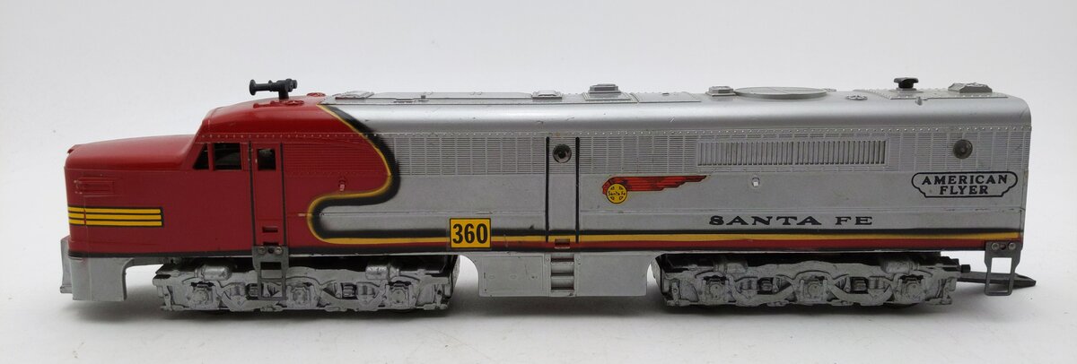 American Flyer 360 Vintage S Santa Fe PA-1 Powered A Diesel Locomotive EX