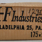 K-F Industries Vintage HO Scale Model 175 Transformer EX/Box