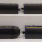 Lionel 6-19153 Chesapeake & Ohio Aluminum 4-Car Passenger Set EX/Box