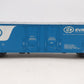 Atlas 6503-2 O Gauge Evans Products 53' Double-Plug Door Boxcar - 3 Rail EX