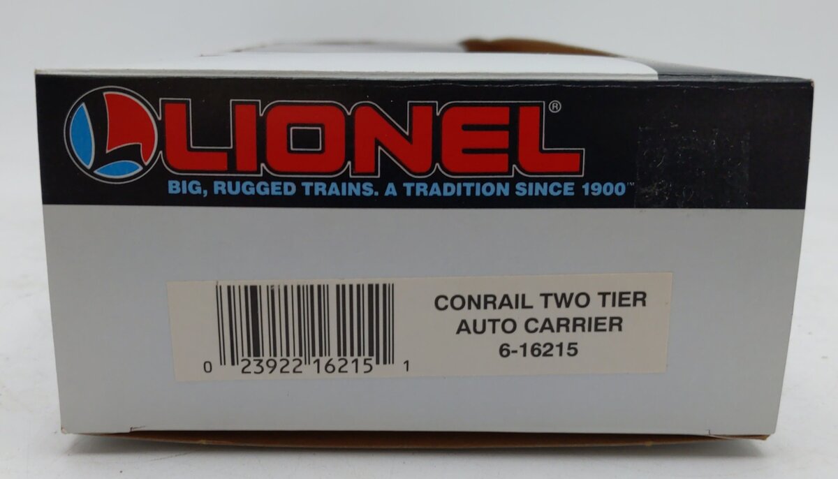 Lionel 6-16215 O Gauge Conrail Two Tier Auto Carrier EX/Box
