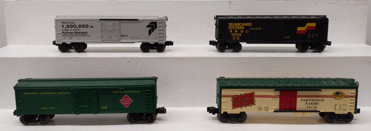 Lionel & Other Assorted O Gauge Freight Cars [4] EX
