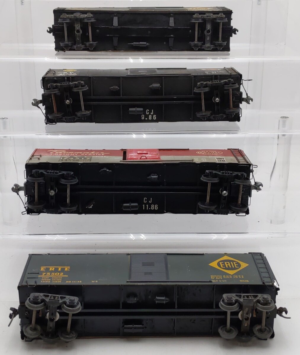 O Scale 2 Rail Custom Freight Cars #174217,75502,97753 [4] VG