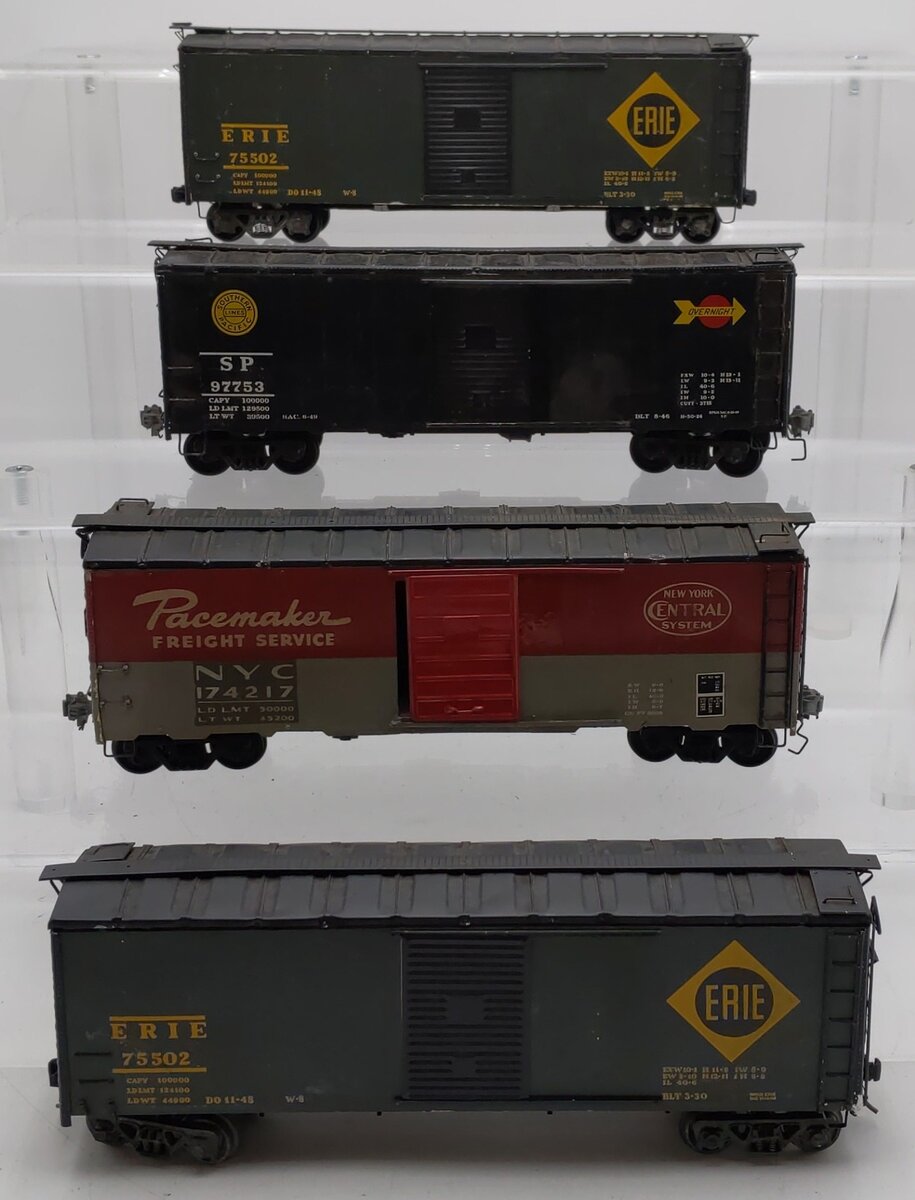 O Scale 2 Rail Custom Freight Cars #174217,75502,97753 [4] VG