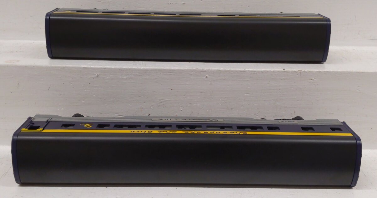 Lionel 6-19164 O Chesapeake & Ohio Chessie Club Aluminum Passenger Car Set EX/Box