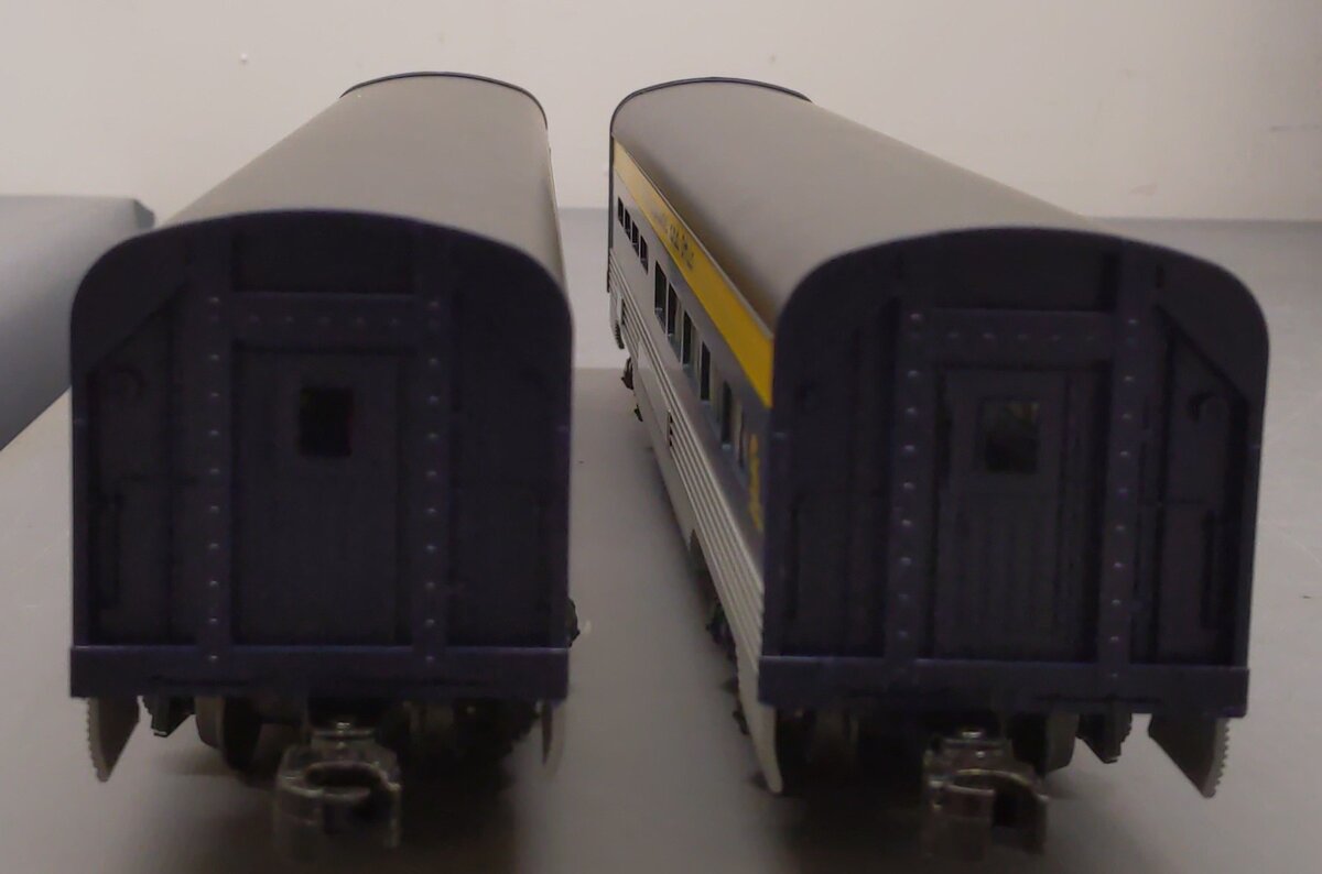 Lionel 6-19164 O Chesapeake & Ohio Chessie Club Aluminum Passenger Car Set EX/Box