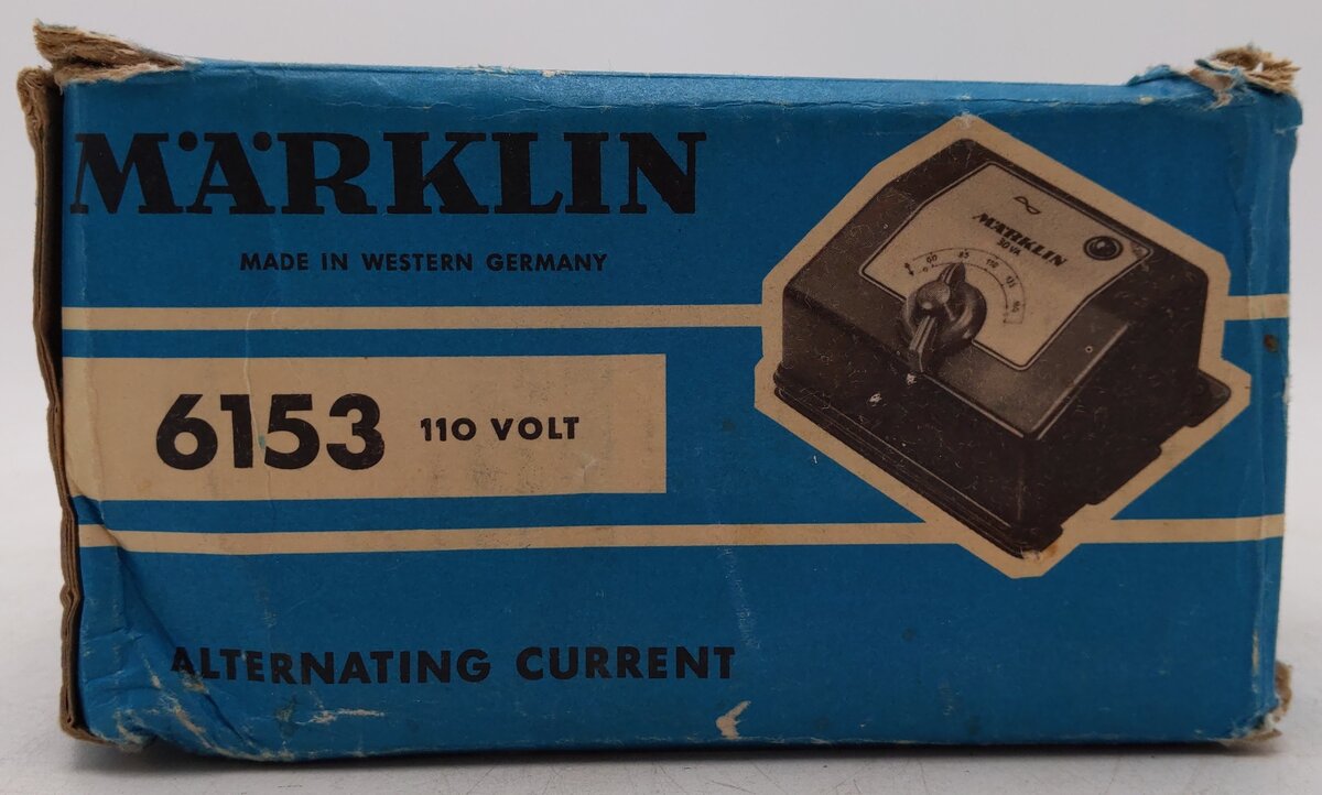Marklin 6153 Vintage HO 110V Alternating Current Transformer/Box