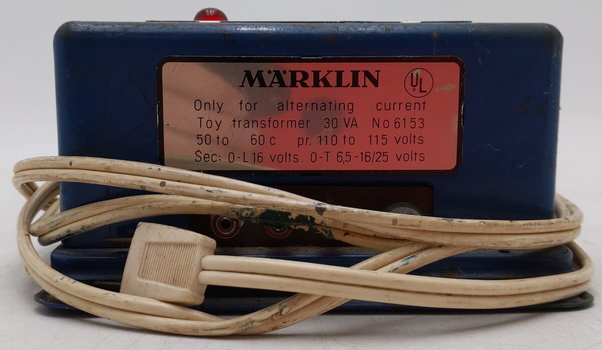 Marklin 6153 Vintage HO 110V Alternating Current Transformer/Box