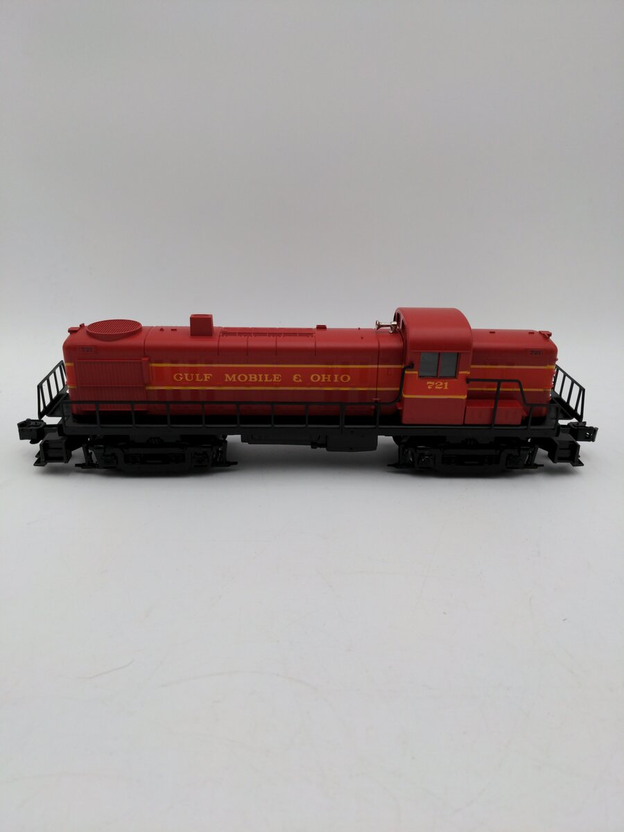 Lionel 6-18554 O Gauge GM&O RS-3 Diesel Locomotive #721 with Display Case EX/Box