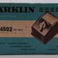 Marklin 6502 HO Scale 110 Volt Transformer VG/Box