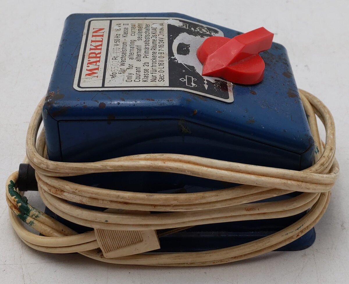 Marklin 6502 HO Scale 110 Volt Transformer VG/Box