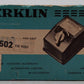 Marklin 6502 HO Scale 110 Volt Transformer VG/Box