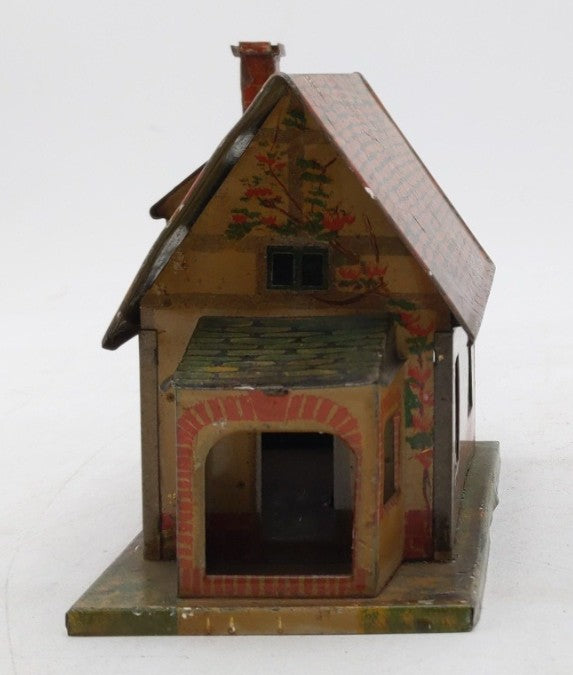 Lionel 184 Vintage O Prewar Illuminated Tinplate Bungalow VG