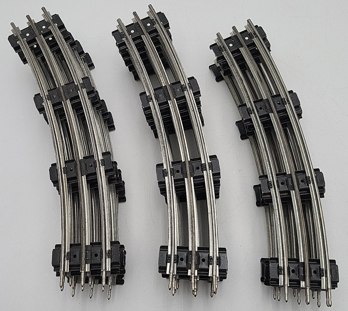 K-LINE O Scale Tubular 3-Rail O-42 Curve Track [14] VG