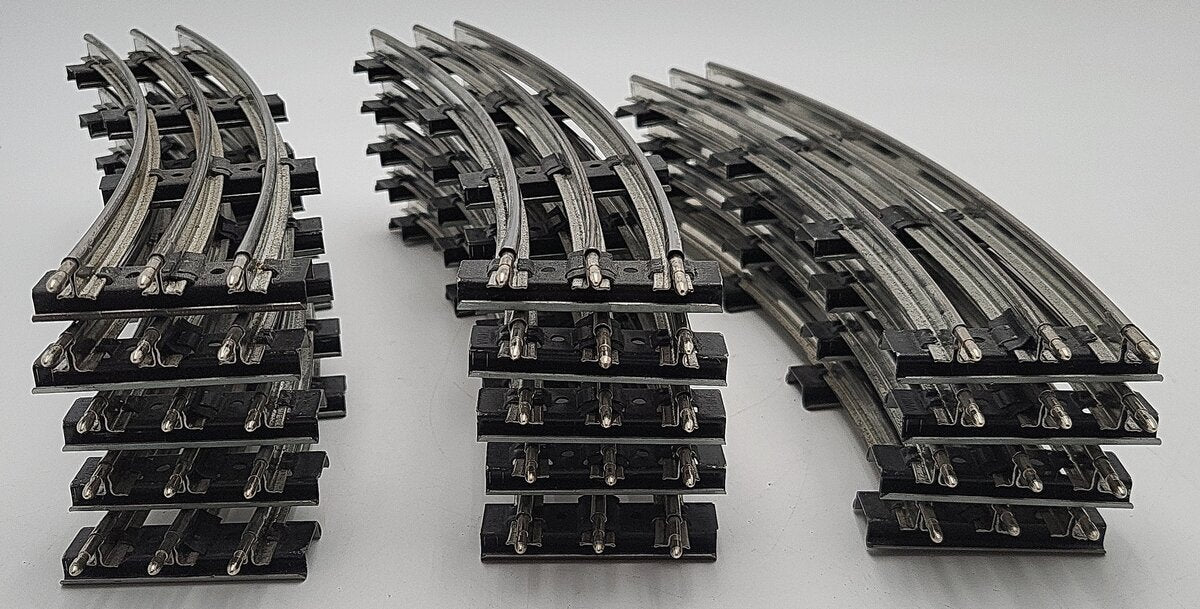 K-LINE O Scale Tubular 3-Rail O-42 Curve Track [14] VG