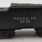 Marx 2731 Vintage Santa Fe Tender EX