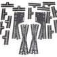 Fleischmann HO Scale Assorted Track Sections & Switches [18] VG/Box