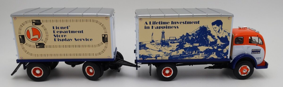 Eastwood Automobilia 410500 1:34 DieCast 1953 White 3000 Freight Truck & Trailer EX/Box