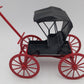 Ertl 1992 1/16 Scale Diecast Metal Agway 1899 Surrey Wagon Black & Red EX