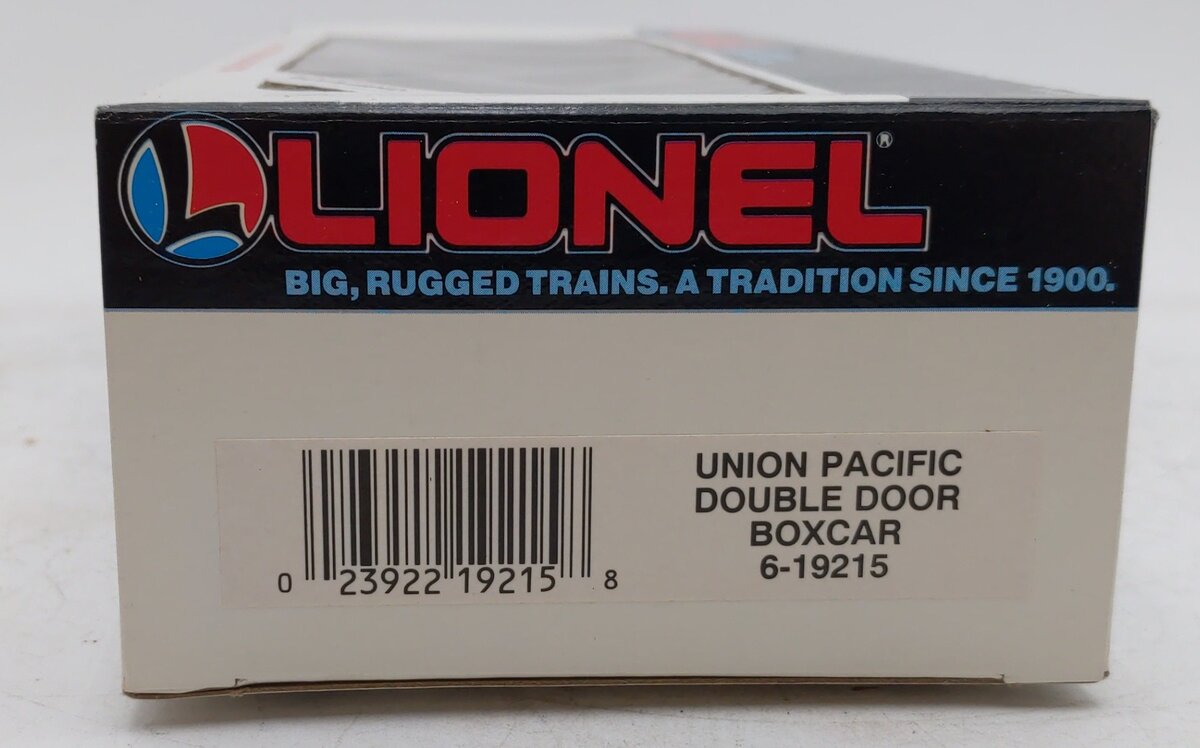 Lionel 6-19215 O Gauge Union Pacific Double Door Boxcar #19215 EX/Box