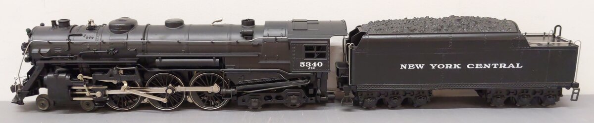 Lionel 6-18005 O NYC 4-6-4 700E Hudson Steam & Tender #5340 w/ Display Case EX/Box