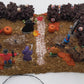 Lemax 34889 Spooky Town Ghouls Night Out Lighted Spooky Front Yard EX/Box