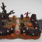 Lemax 34889 Spooky Town Ghouls Night Out Lighted Spooky Front Yard EX/Box