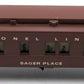 Lionel 6-19018 O Gauge Lionel Lines 'Sager Place' Observation Car #9018 VG