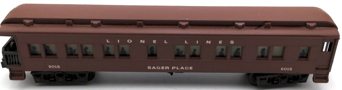 Lionel 6-19018 O Gauge Lionel Lines 'Sager Place' Observation Car #9018 VG