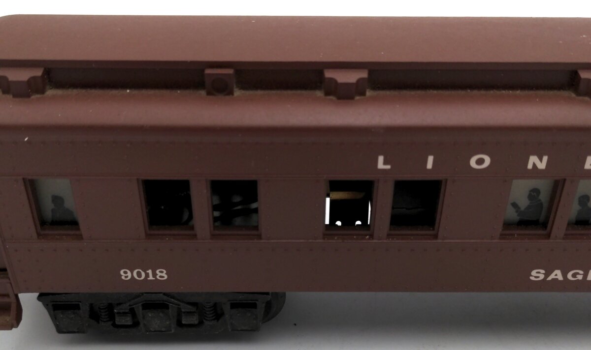 Lionel 6-19018 O Gauge Lionel Lines 'Sager Place' Observation Car #9018 VG