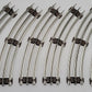 K-Line K-0201 O Scale O27 Curve Tubular Track Sections [8] VG