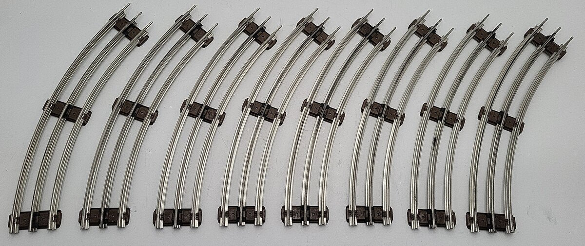 K-Line K-0201 O Scale O27 Curve Tubular Track Sections [8] VG