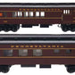 MTH 30-6251 O Pennsylvania RailKing O-27 Madison Combo/Diner Set (Set of 2) EX/Box