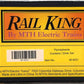 MTH 30-6251 O Pennsylvania RailKing O-27 Madison Combo/Diner Set (Set of 2) EX/Box