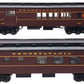 MTH 30-6251 O Pennsylvania RailKing O-27 Madison Combo/Diner Set (Set of 2) EX/Box