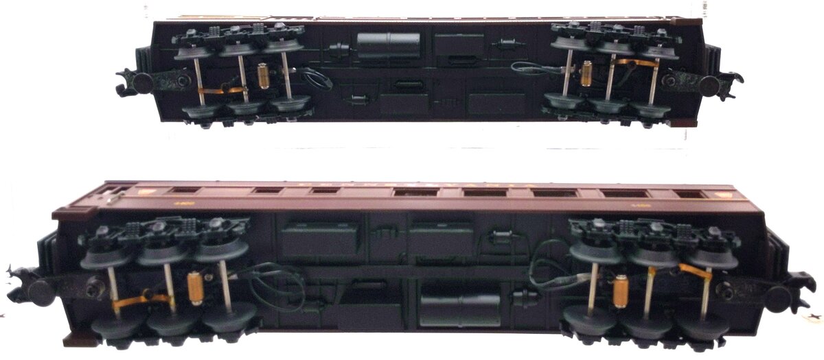 MTH 30-6251 O Pennsylvania RailKing O-27 Madison Combo/Diner Set (Set of 2) EX/Box