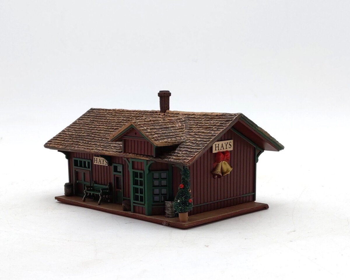 Hallmark 9452 The Hays Train Station from The Sarah Plain and Tall Collection LN/Box
