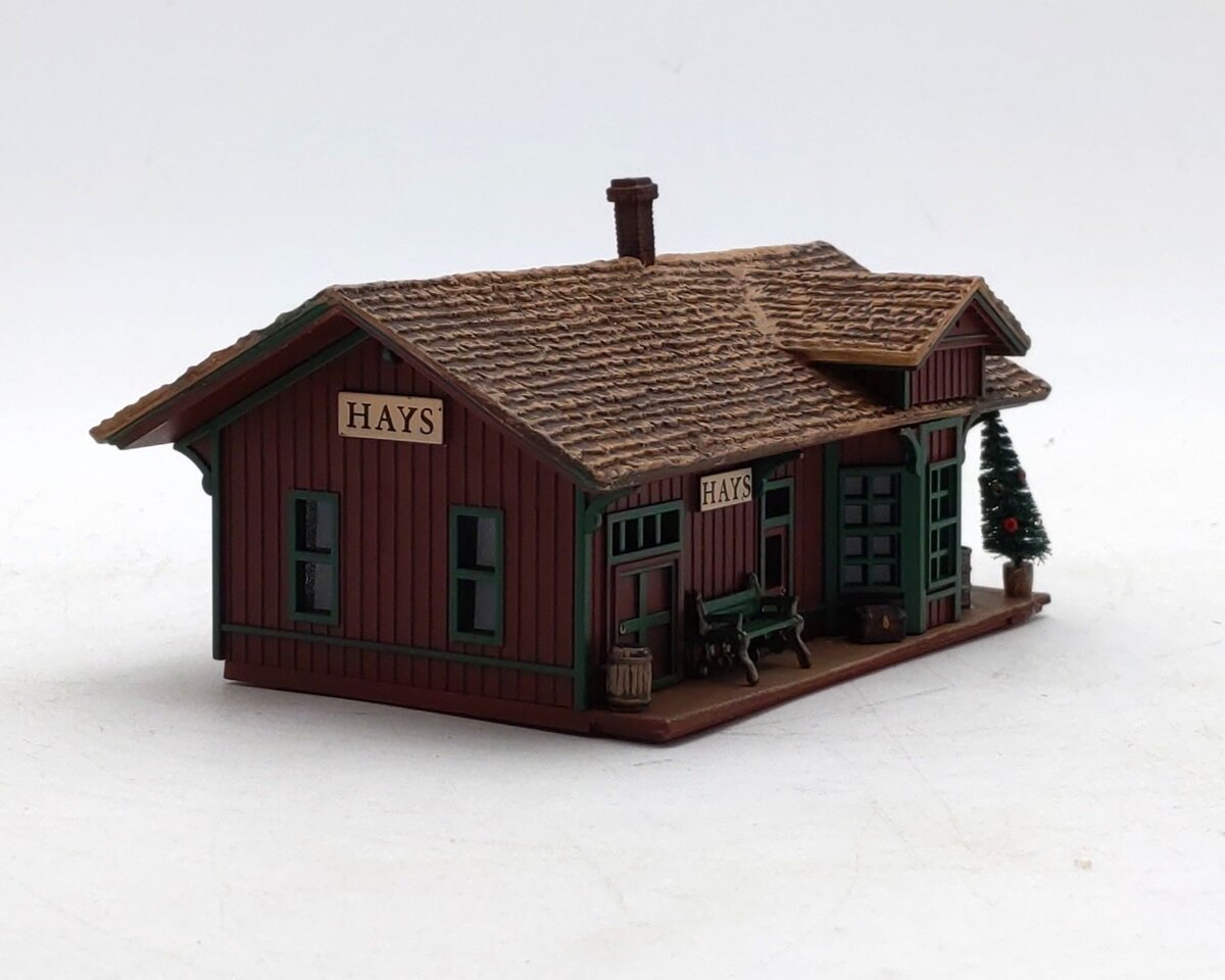 Hallmark 9452 The Hays Train Station from The Sarah Plain and Tall Collection LN/Box