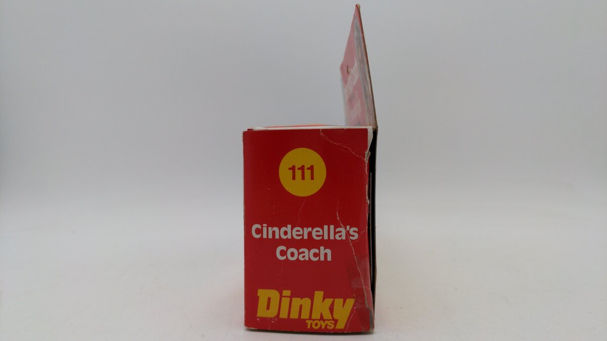 Dinky 111 1:64 Die-Cast Cinderella's Coach from The Slipper and the Rose Movie EX/Box