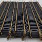 AHM 25404 HO Scale 9" Inch Straight Brass Track (Pack of 20) EX