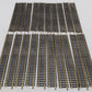 AHM 25404 HO Scale 9" Inch Straight Brass Track (Pack of 20) EX