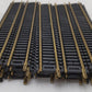 AHM 25404 HO Scale 9" Inch Straight Brass Track (Pack of 20) EX