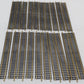 AHM 25404 HO Scale 9" Inch Straight Brass Track (Pack of 20) EX