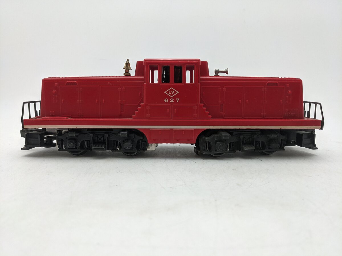 Lionel 627 Vintage O Gauge Lehigh Valley 44 Ton Diesel Locomotive EX